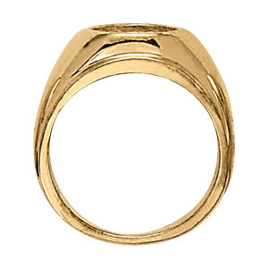 Mens Oval Diamond Fashion Ring