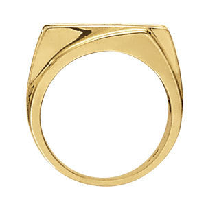 Mens 14K White Gold 1 CT Diamond Channel Ring