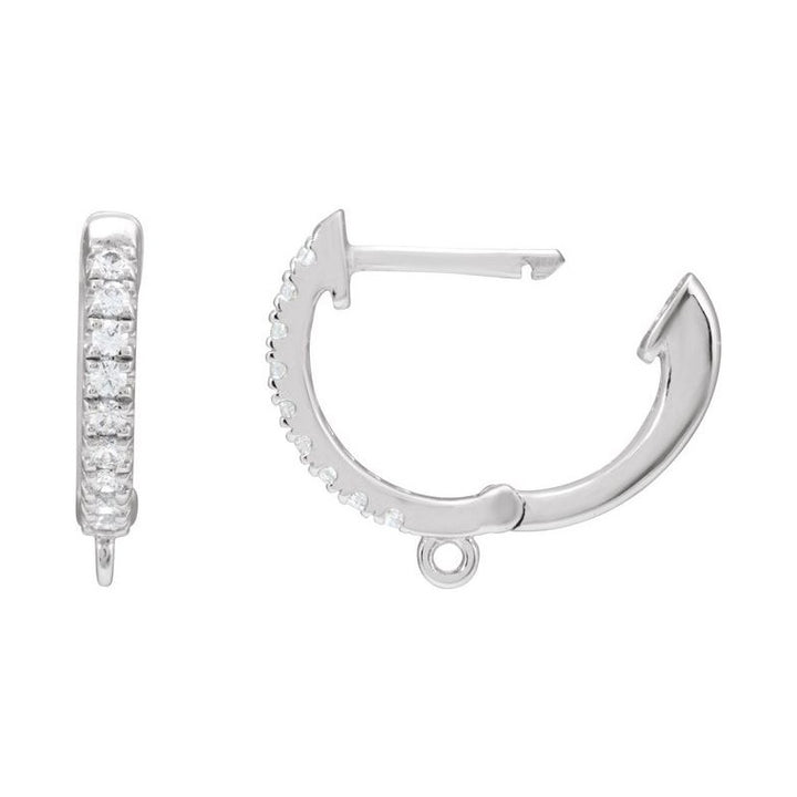 Accented Hoop Earring Top