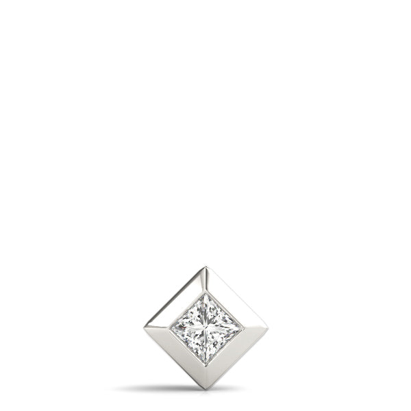 1.35CT Square Diamond Solitaire Pendant