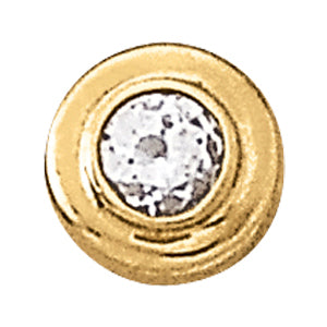 18K White Gold 1ct Diamond Solitaire Pendant