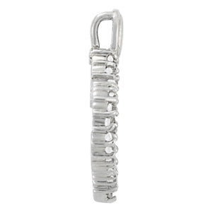 Multi-Diamond Round Pendant