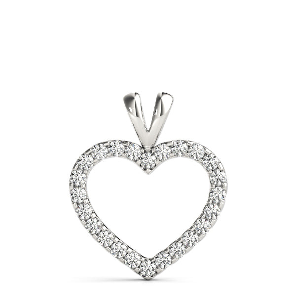 Platinum Multi-Diamond Fashion Pendant 7/8 CT