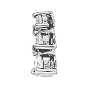 Three Stone Diamond Pendant