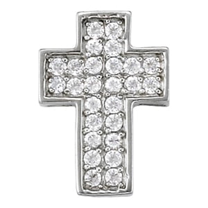 14K White Gold 1 ct tw Fashion Diamond Pendant