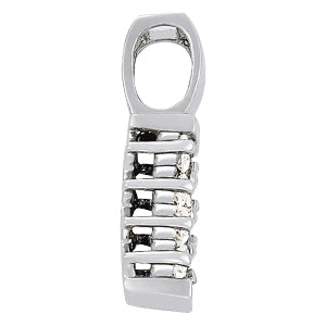18K White Gold Diamond Fashion Pendant