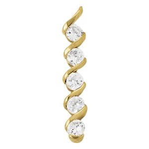 Platinum 1 ct tw Fashion Diamond Pendant