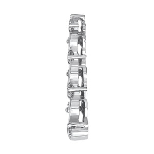 Platinum 1 CT Diamond Journey Pendant Necklace