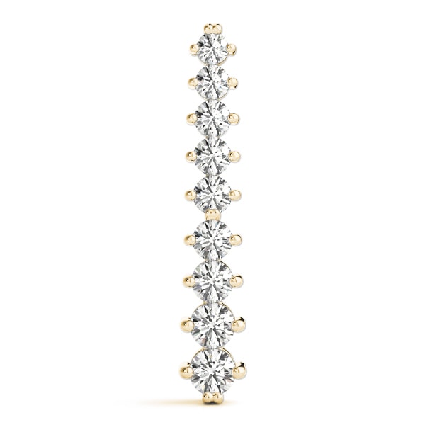 18K Yellow Gold 1 ct tw Fashion Diamond Pendant