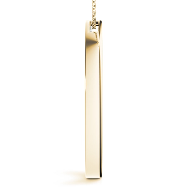 18K Yellow Gold 7/8 ct tw Fashion Diamond Pendant