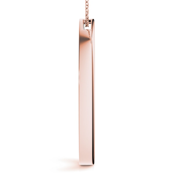 18K Rose Gold 7/8 ct tw Fashion Diamond Pendant