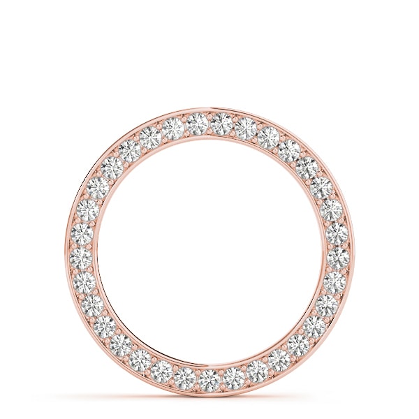 18K Rose Gold 1 ct tw Fashion Diamond Pendant