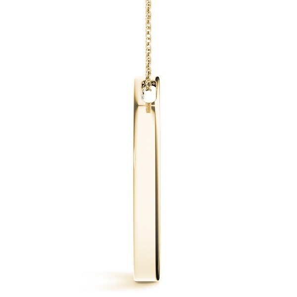 18K Yellow Gold 1 ct tw Fashion Diamond Pendant