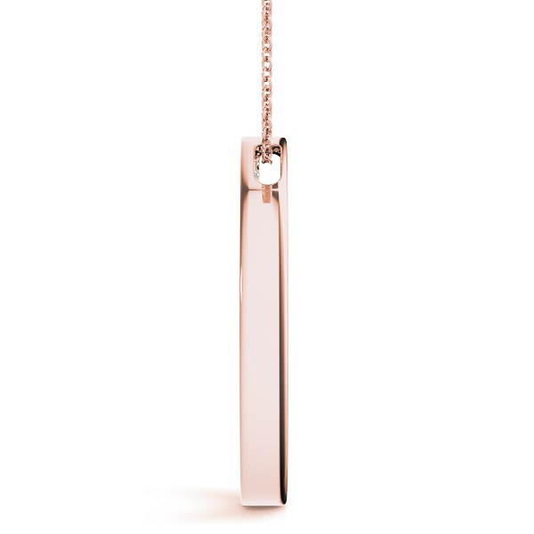 18K Rose Gold 1 ct tw Fashion Diamond Pendant