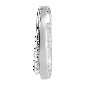 Platinum 1 CT Diamond Journey Pendant Necklace