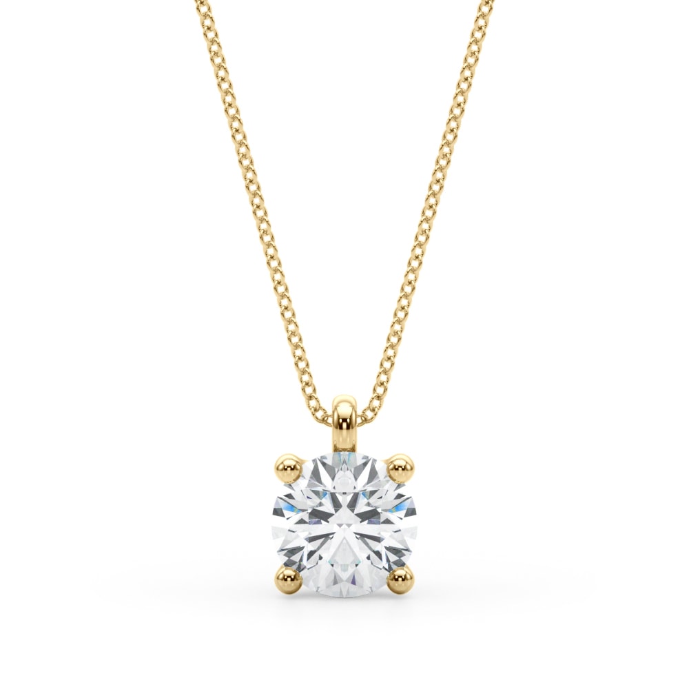 14K Yellow Gold 1 ct tw New Style Diamond Engagement Ring