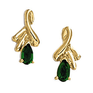 Pear Diamond Single Earring