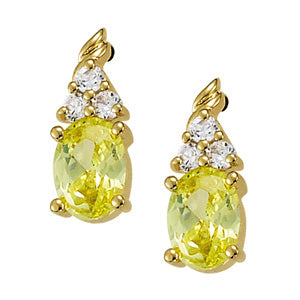 Multi-Stone Round Diamond Fashion Earrings