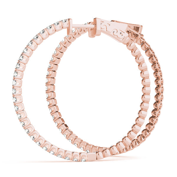 18K Rose Gold Multi-Stone Diamond Fashion Ring