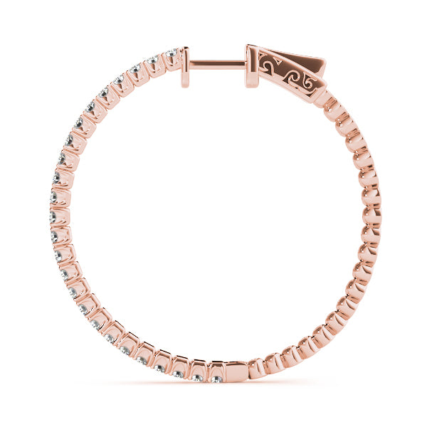 18K Rose Gold Multi-Stone Diamond Fashion Ring