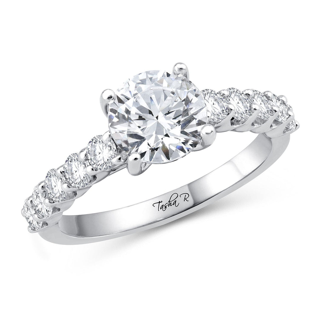 0.73CT Diamond  PLATINUM RING