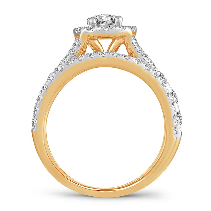 14K 2.00CT Diamond  BRIDAL RING