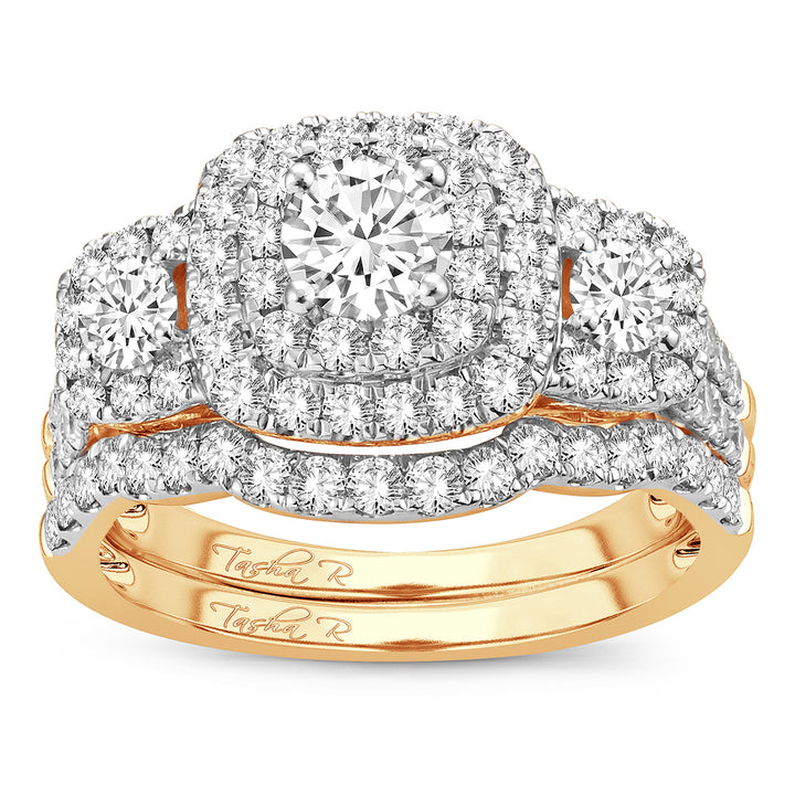 14K 2.00CT Diamond  BRIDAL RING