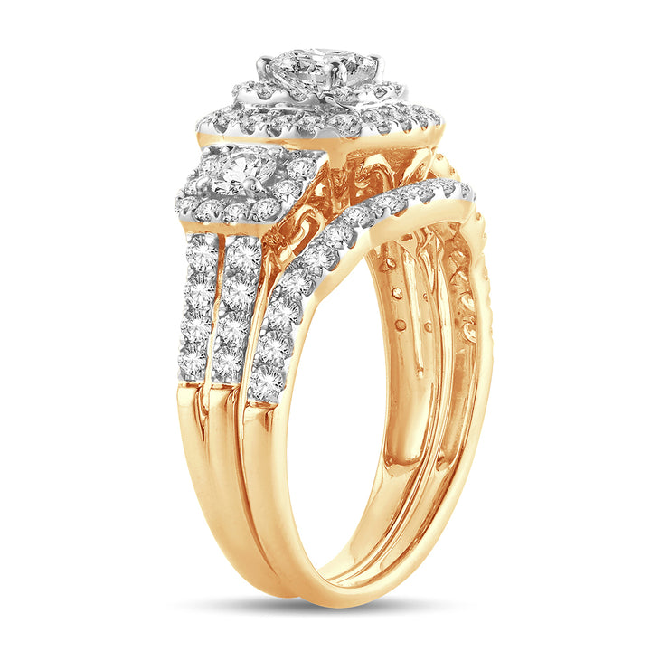 14K 2.00CT Diamond  BRIDAL RING