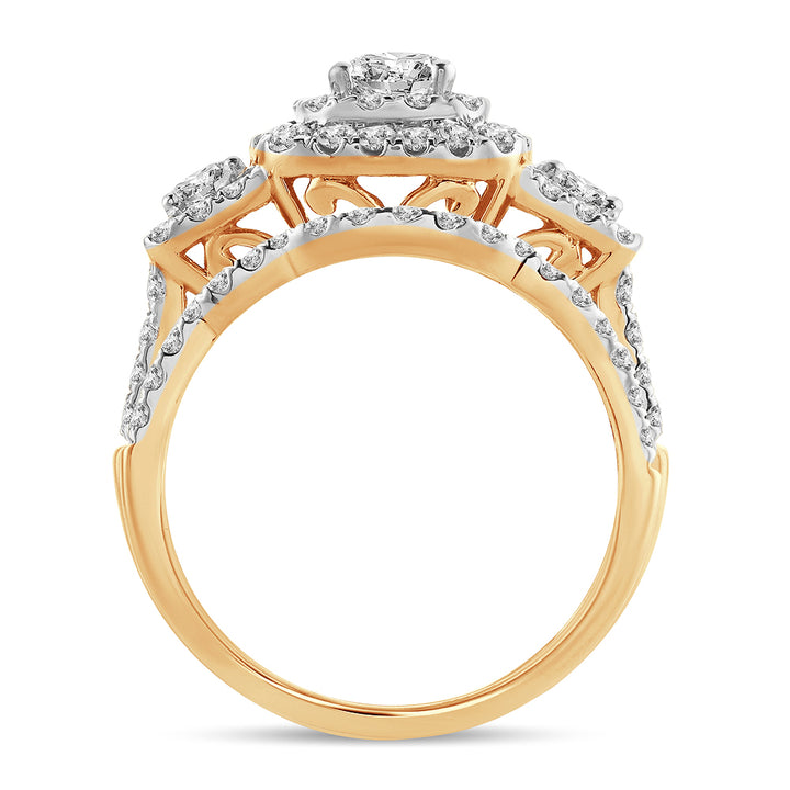 14K 2.00CT Diamond  BRIDAL RING