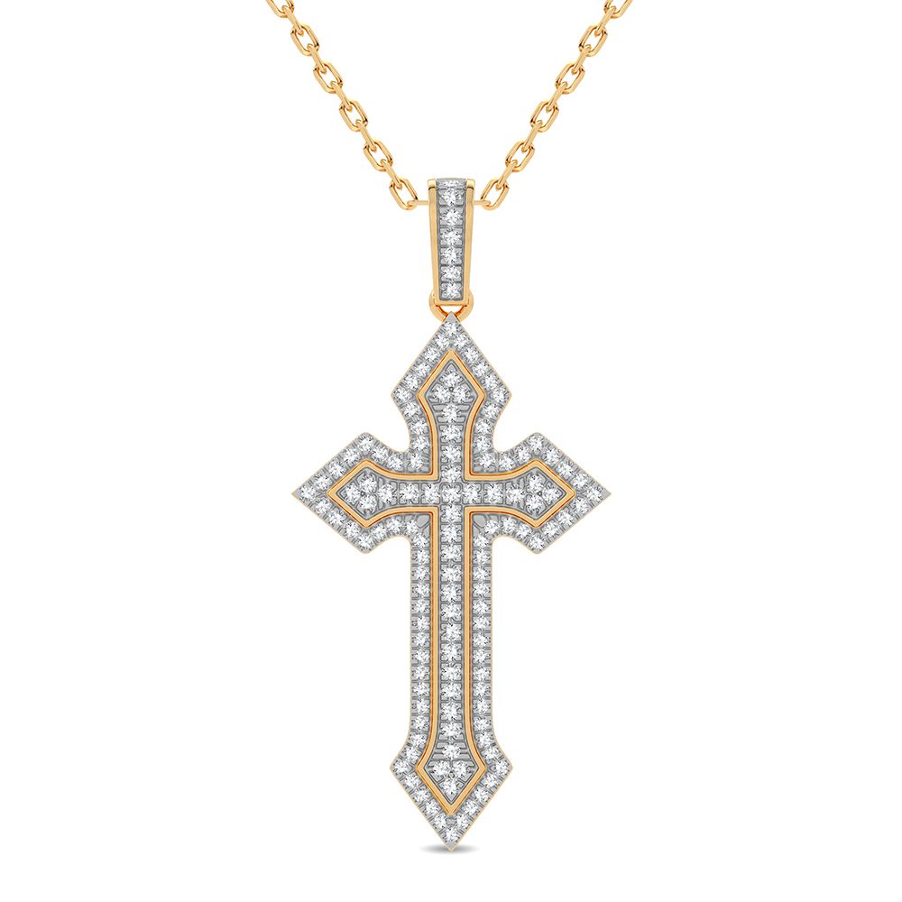 14K 0.50CT Diamond Pendant