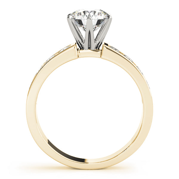 18K Yellow Gold 1.5 ctw Diamond Engagement Ring