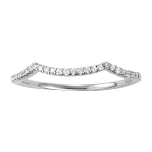 Platinum White Diamond Wedding Ring