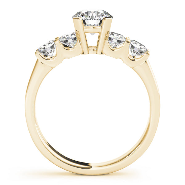 18K Yellow Gold 1.5 ctw Diamond Engagement Ring