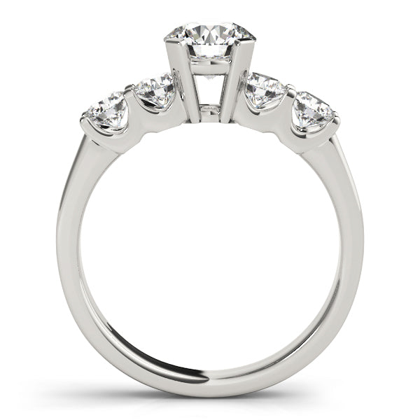 18K White Gold 1.5 ctw Diamond Engagement Ring