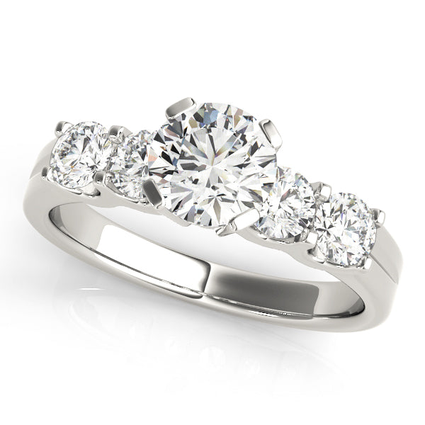 14K White Gold 1.5 ctw Diamond Engagement Ring