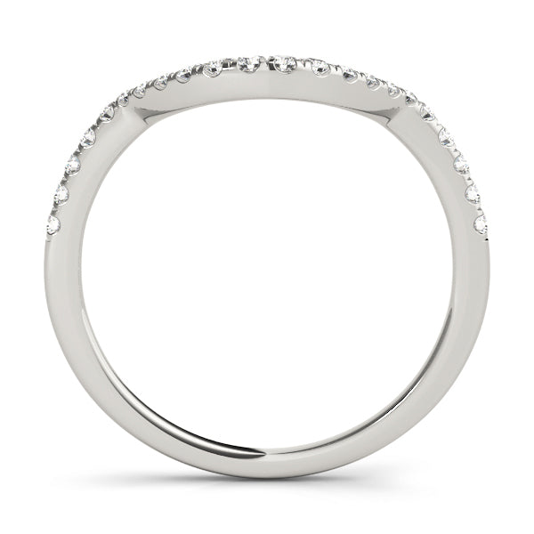Platinum White Diamond Wedding Ring