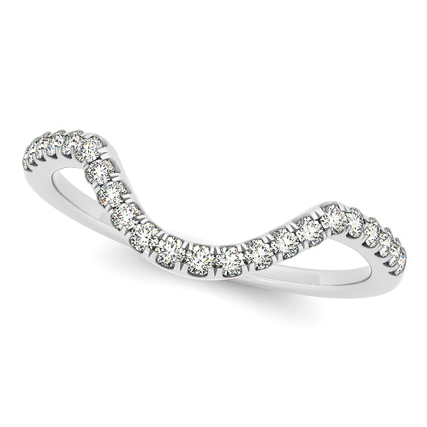Platinum White Diamond Wedding Ring