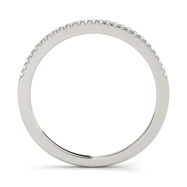 Platinum White Diamond Wedding Ring