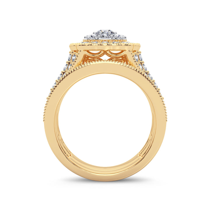 14K 2.00CT Diamond Bridal Ring