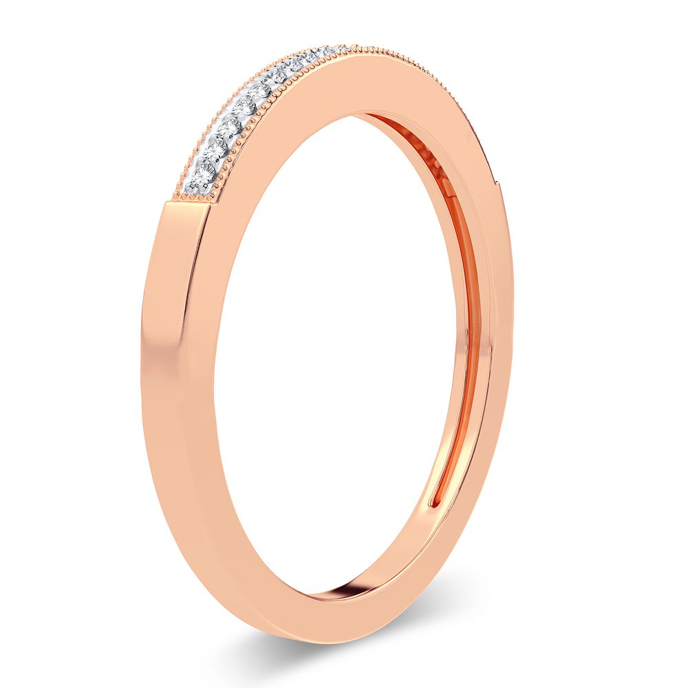 10K 0.05CT Diamond Band