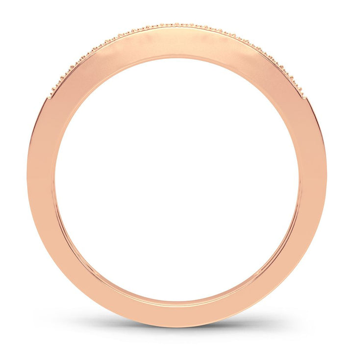 10K 0.05CT Diamond Band