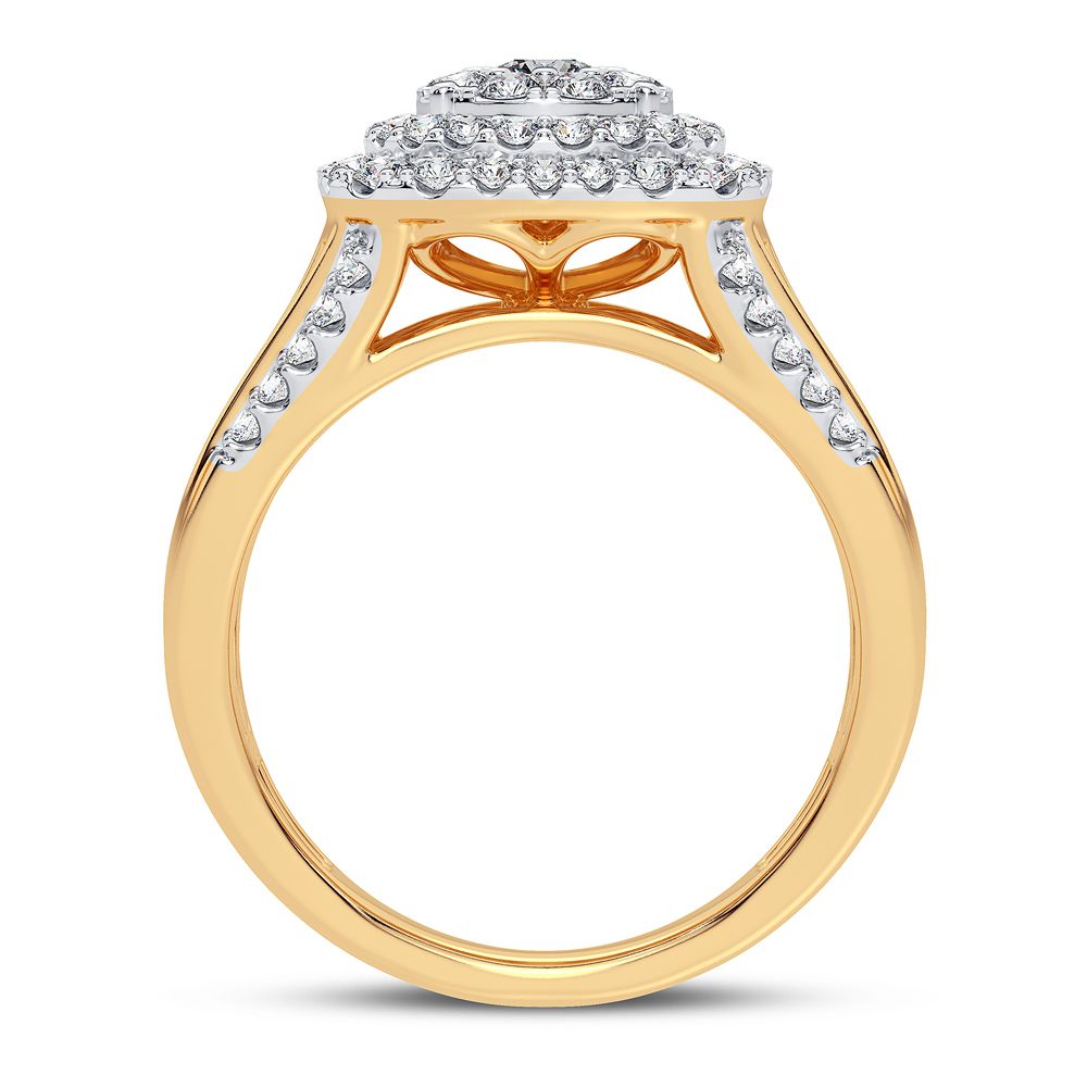 14K 1.00CT DIAMOND RING