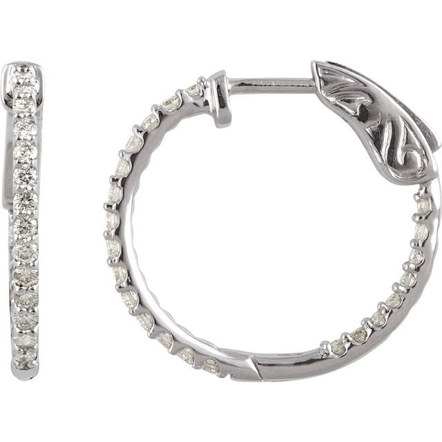 Inside-Outside Hoop Earrings