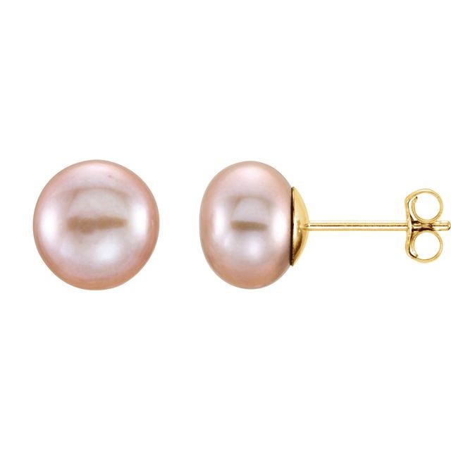 Pearl Stud Earrings