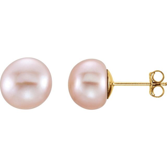 Pearl Stud Earrings