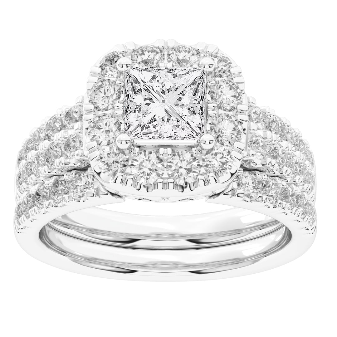 14K 2.00CT Certified Lab Grown Bridal Ring