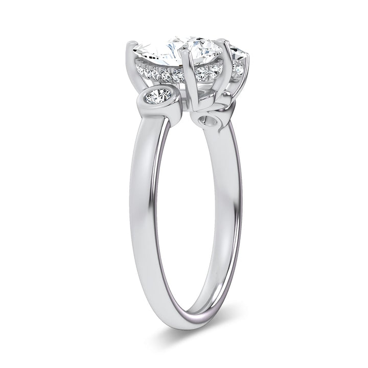 14K 2.17CT Certified Lab Grown Ring