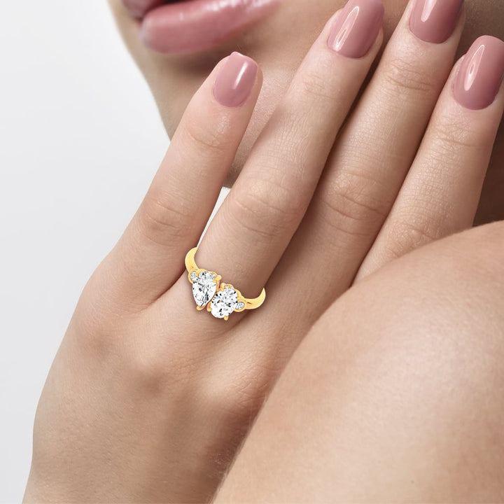 14K 2.17CT Certified Lab Grown Ring