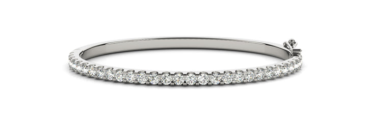 14K White Gold 1.17ctw Diamond Fashion Bracelet