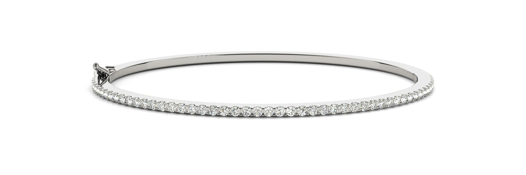 18K White Gold Diamond Fashion Bracelet